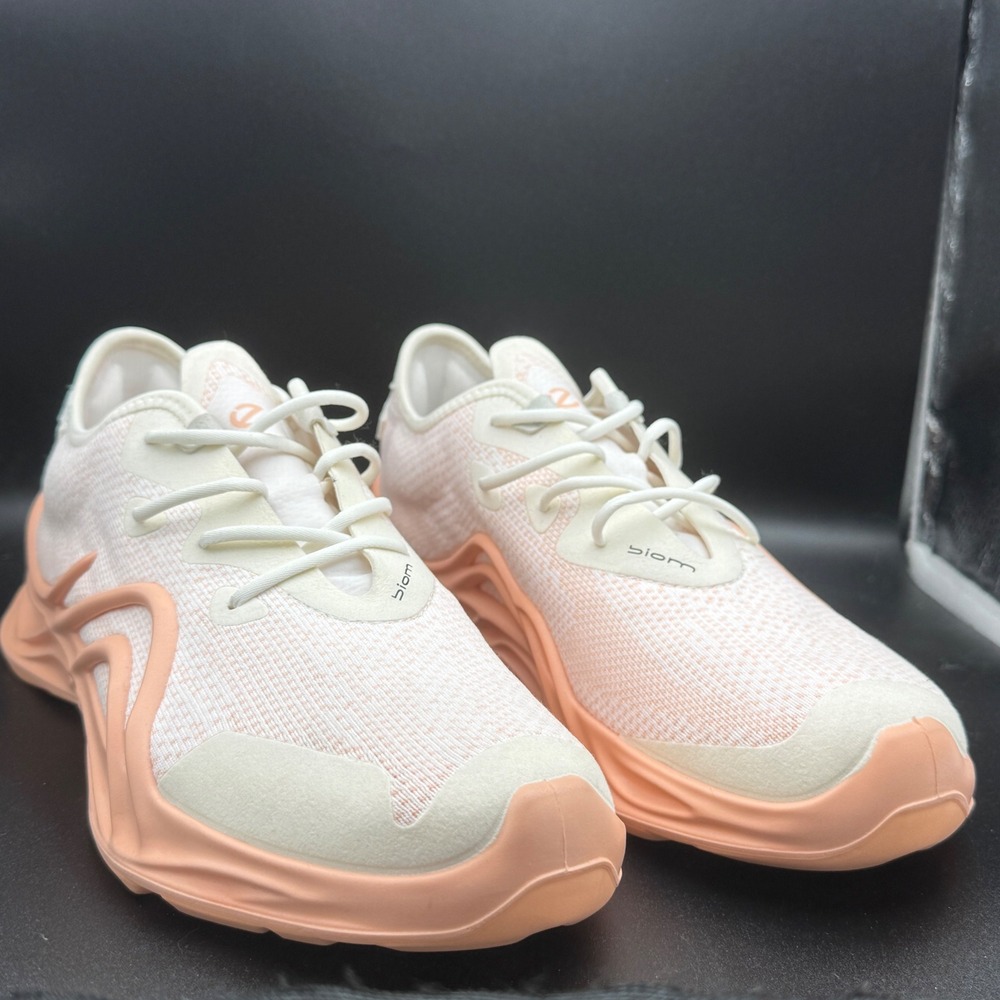 ECCO Biom 2.0 Textile Sneakers Peach Nectar Womens‎ US 9 9.5 NEW